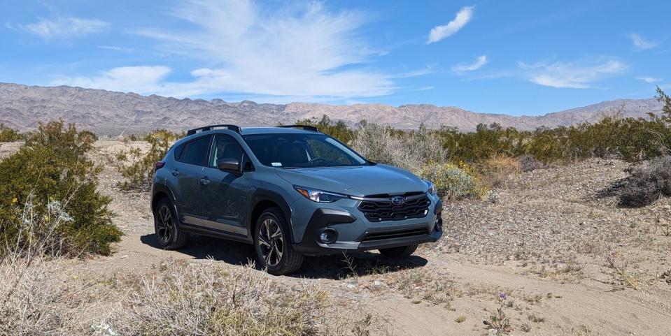 2024 subaru crosstrek premium off road on trail