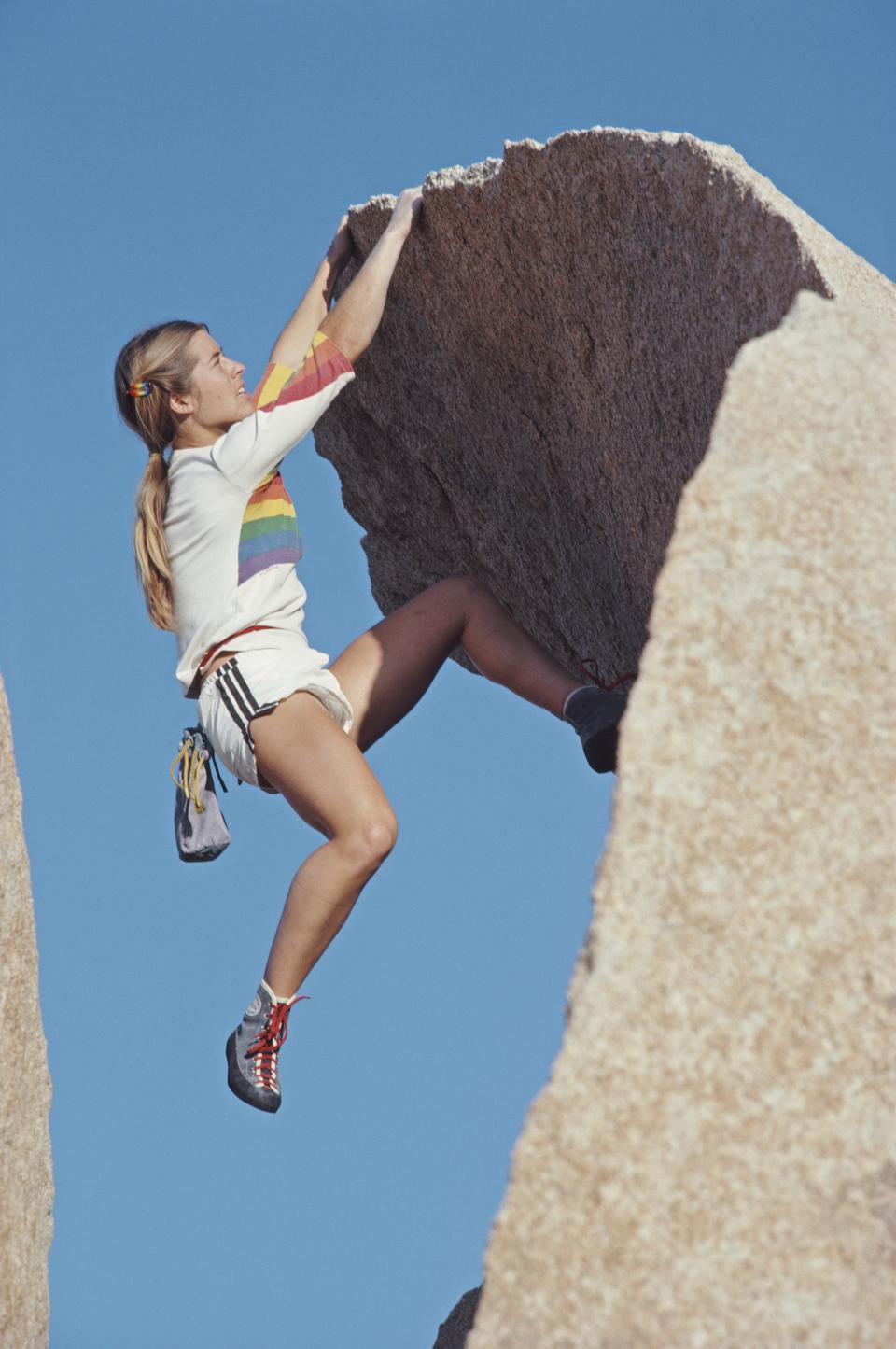 <h1 class="title">Free Climbing</h1><cite class="credit">Tony Duffy / Getty Images</cite>
