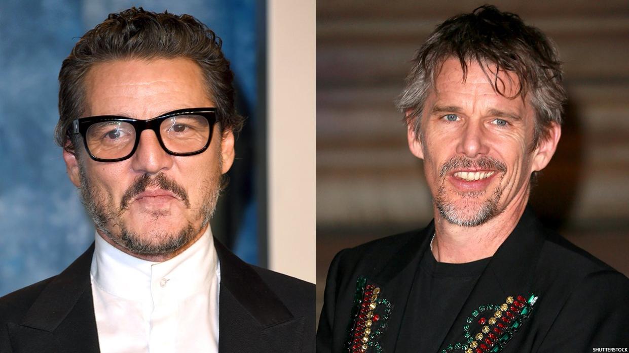 Pedro Pascal and Ethan Hawke