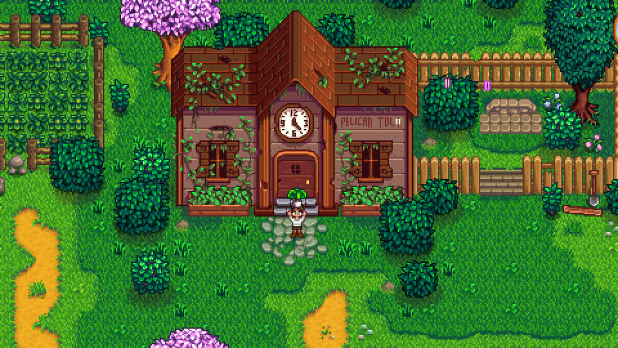  Stardew Valley's incomplete community centre. 