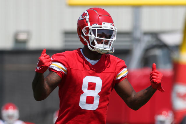 WR Justyn Ross has reportedly made the #Chiefs 53-man roster, per