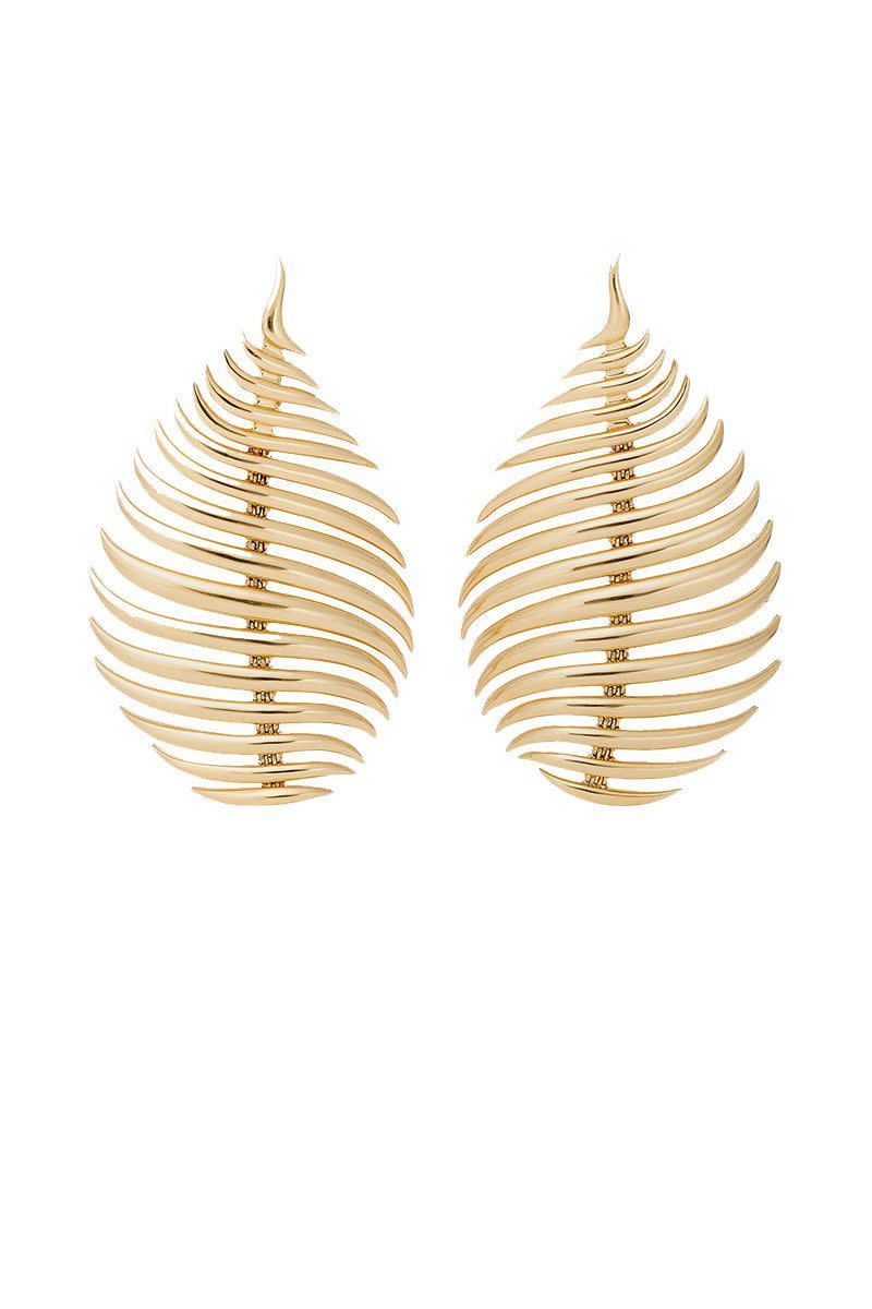 Flame 18-Karat Gold Earrings