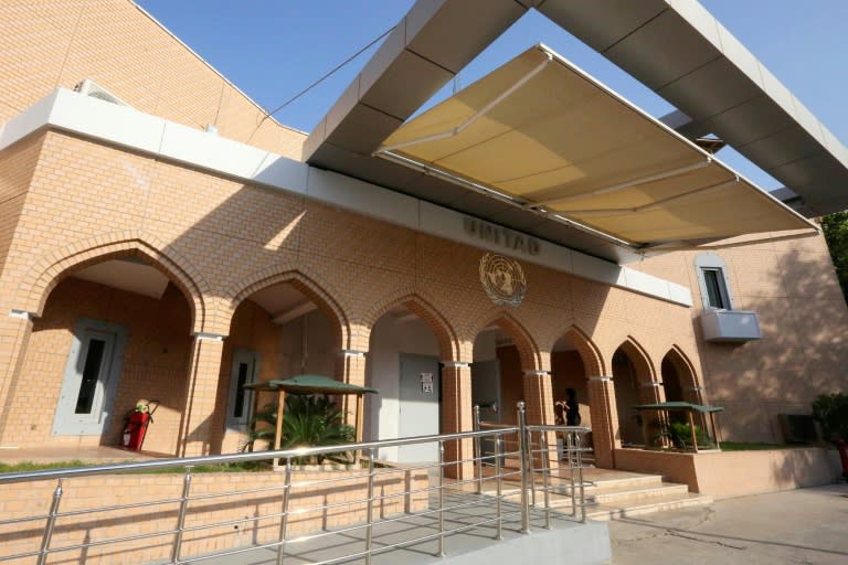 The Baghdad offices of UNITAD (Sabah ARAR)