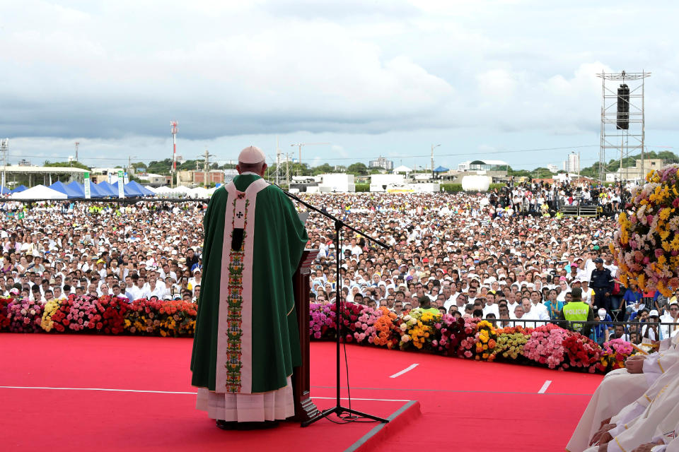 FOTOS: El Papa logró lo que nadie en Colombia