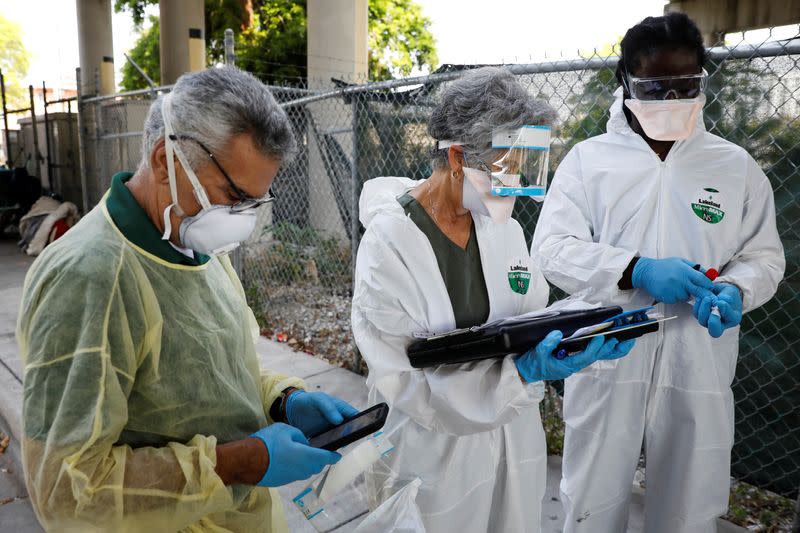 Spread of the coronavirus disease (COVID-19) in Miami