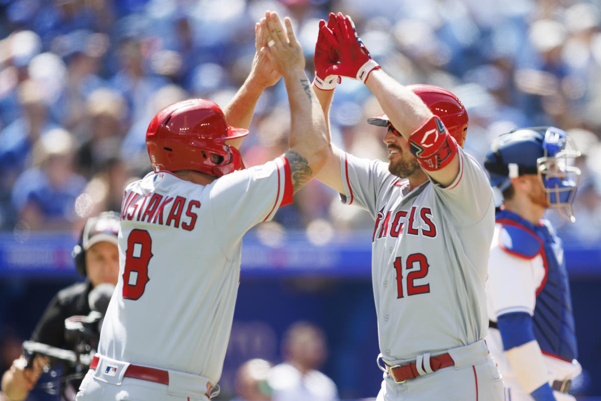 Kiermaier, Chapman both drive in five as Blue Jays beat Angels in 10 - NBC  Sports