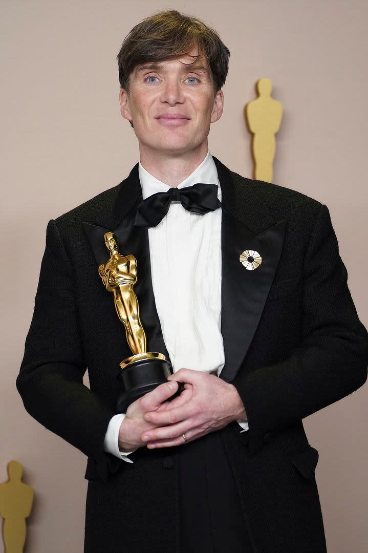 Cillian Murphy fue consagrado mejor actor en los Oscar 2024 (Photo by Jordan Strauss/Invision/AP)