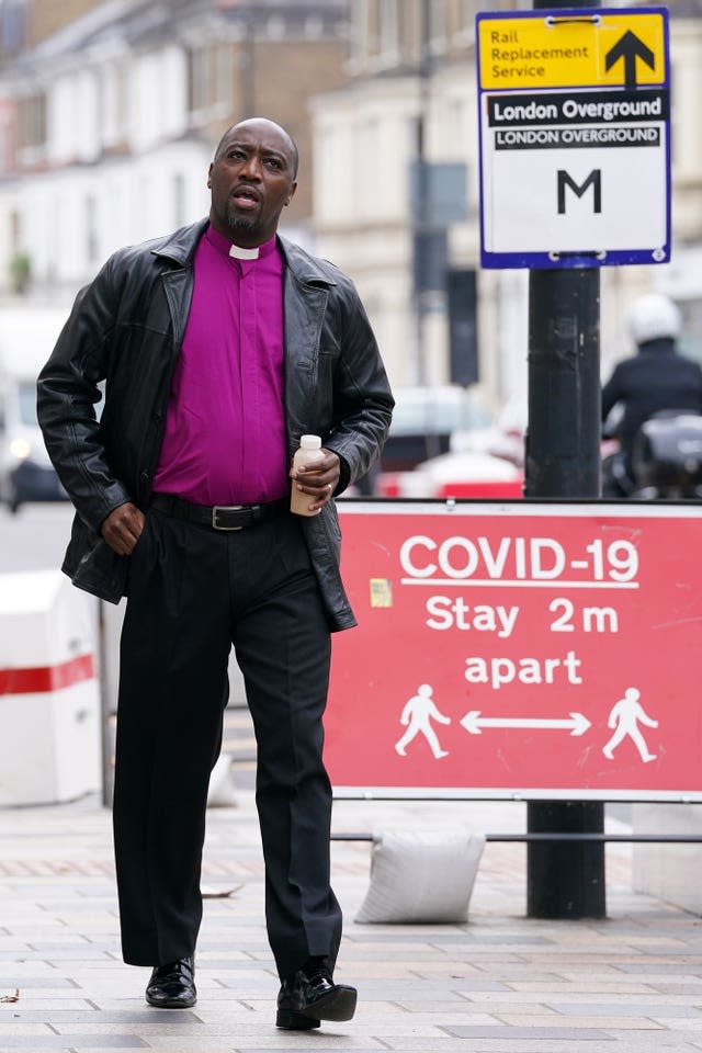 Climate Wiseman arrives at Lavender Hill Magistrates’ Court 