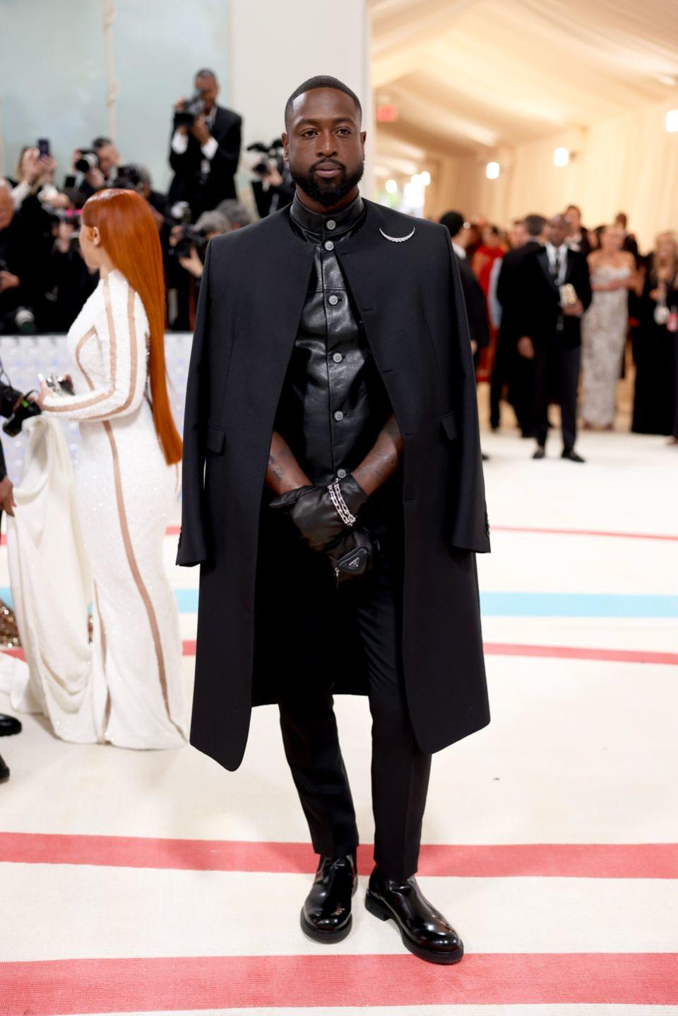 new york, new york may 01 dwyane wade attends the 2023 met gala celebrating karl lagerfeld a line of beauty at the metropolitan museum of art on may 01, 2023 in new york city photo by john shearerwireimage