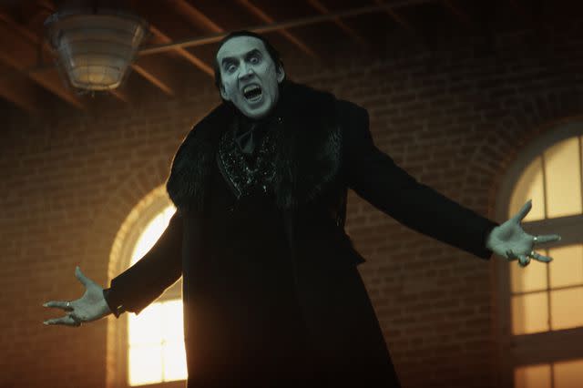 Universal Pictures Nicolas Cage as Dracula in <i>Renfield</i>, 2023