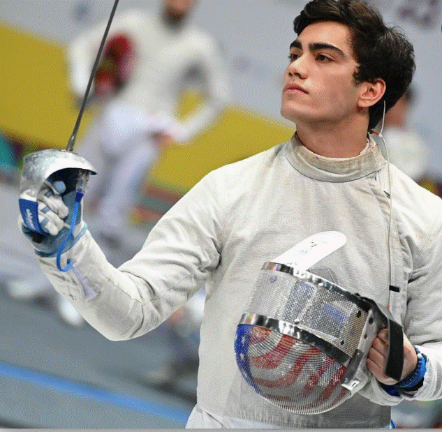 Ridgewood resident Mitchell Saron qualified for the U.S. Olympic team after a win at the Men's Sabre World Cup in Budapest in March.
