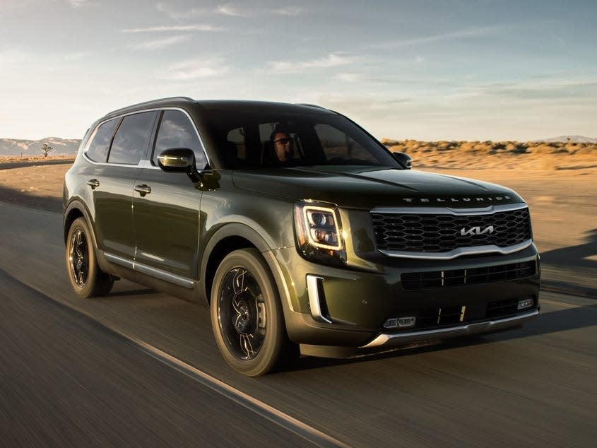 The 2022 Kia Telluride.