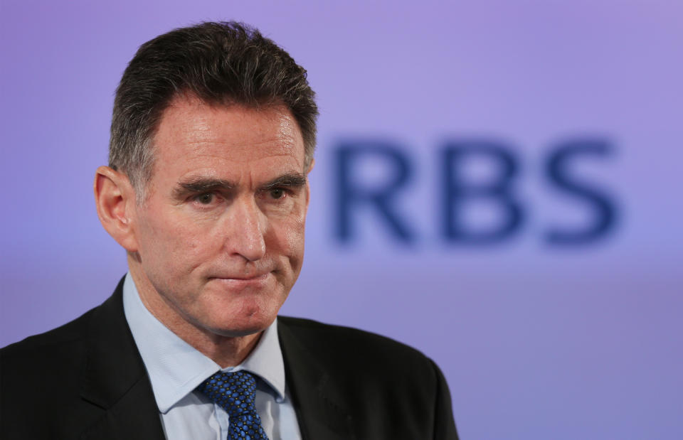 Ross McEwan, chief Executive of RBS. Photo: Peter Macdiarmid/Getty Images