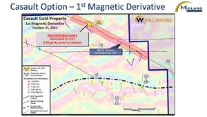 Casault Option - 1st Magnetic Derivative