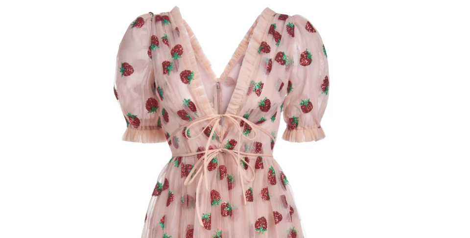 Strawberry Midi dress. (PHOTO: The Strawberry Dress)