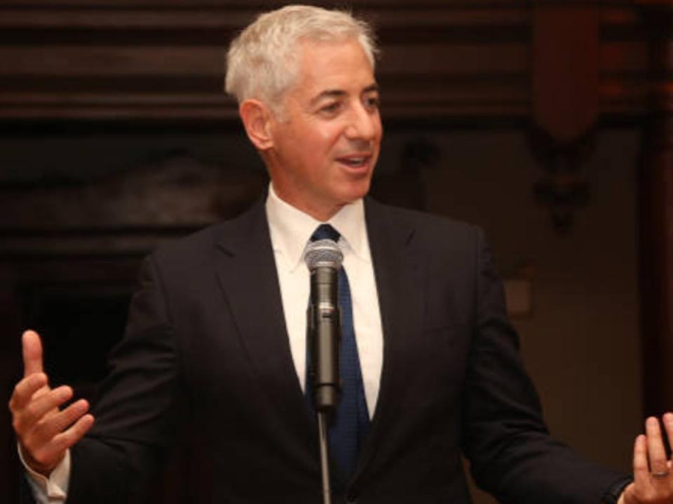 Bill Ackman promoted claims of plagiarism (Patrick McMullan via Getty Image)