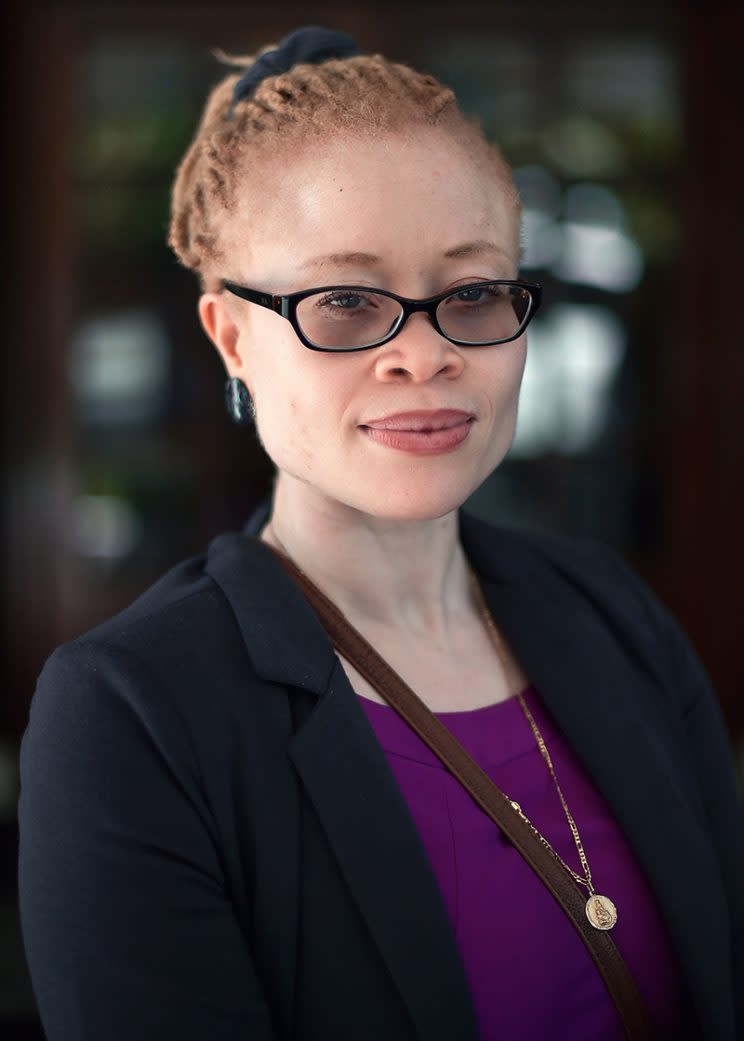 United Nations independent expert on albinism Ikponwosa Ero (Photo: CARL DE SOUZA/AFP/Getty Images)