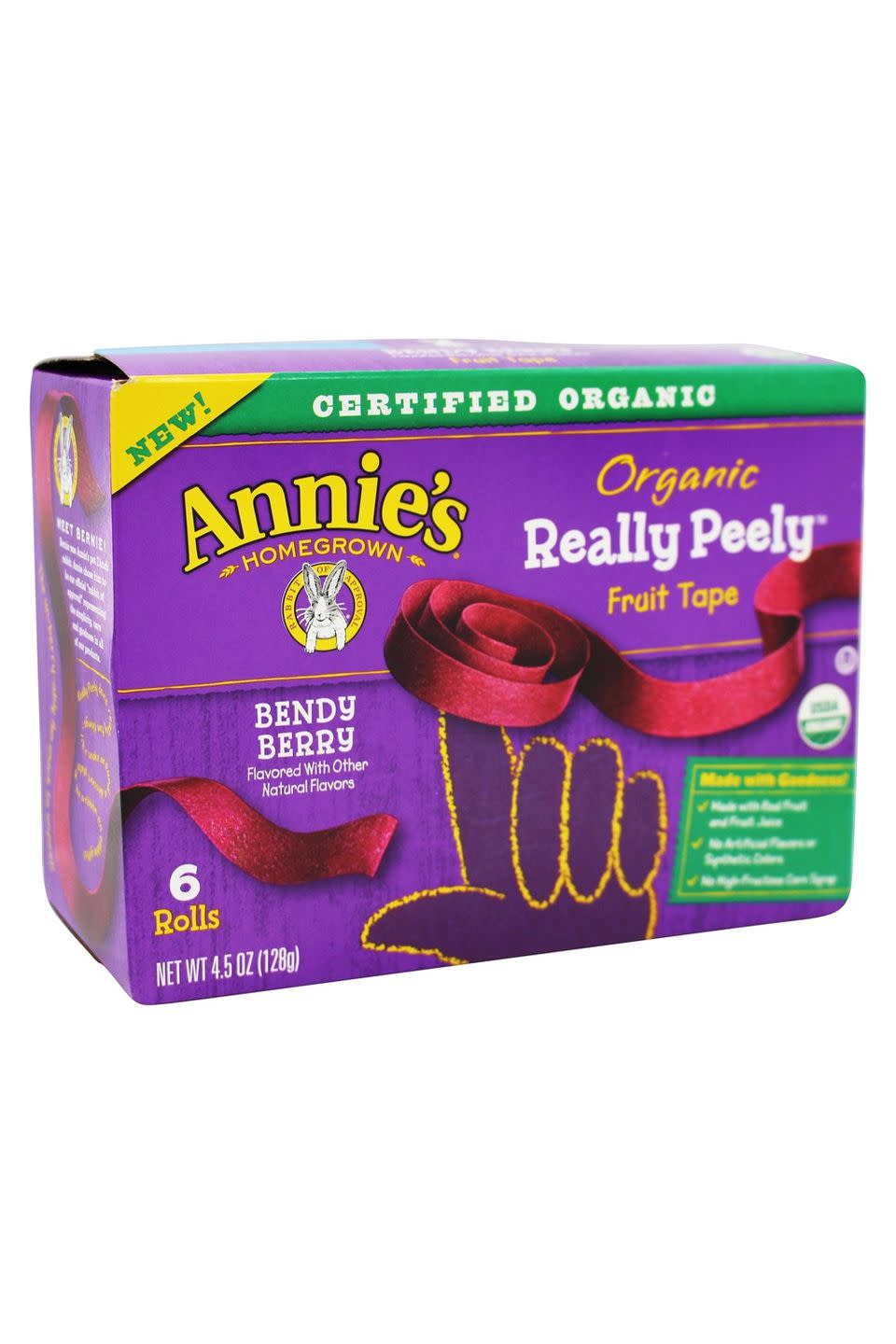 <p>$36 for 12</p><p><a rel="nofollow noopener" href="https://www.amazon.com/Annies-Organic-Really-Peely-Fruit/dp/B019JNH2E0/?th=1" target="_blank" data-ylk="slk:SHOP NOW;elm:context_link;itc:0;sec:content-canvas" class="link ">SHOP NOW</a></p><p>Who needs fruit roll-ups when there's an organic version available that's free of artificial flavors, synthetic colors, and high-fructose corn syrup? Full of real fruit, this packaged snack from <a rel="nofollow noopener" href="https://www.amazon.com/Annies-Homegrown/b/ref=bl_dp_s_web_2582266011?ie=UTF8&node=2582266011&field-lbr_brands_browse-bin=Annie%27s+Homegrown" target="_blank" data-ylk="slk:Annie's;elm:context_link;itc:0;sec:content-canvas" class="link ">Annie's</a> is something you can feel good about giving to your kids.</p>