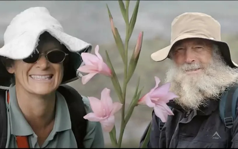 Rod Saunders, 74 and his wife Rachel, 63, were attacked four years ago - Pacific Bulb Society