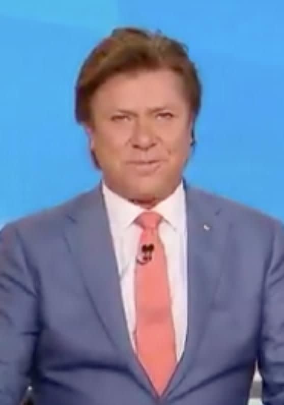 Viewers noticed Richard Wilkins was sporting a different hairdo from last year. Source: Nine