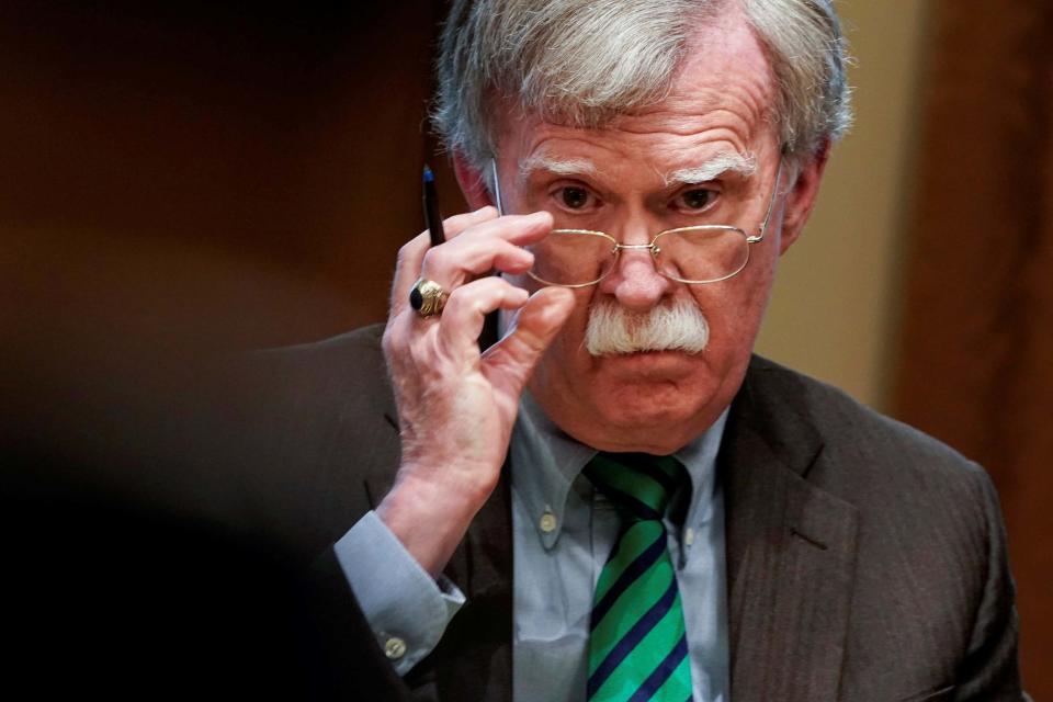 Former Trump national security adviser John Bolton (REUTERS)