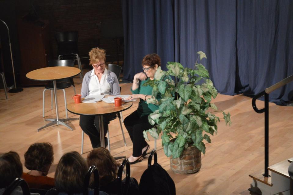 Lorraine Lucciola and Nancy Leary performed "FERN" by Harvey Ussach during the 17th Annual Culture*Park Short Plays Marathon.