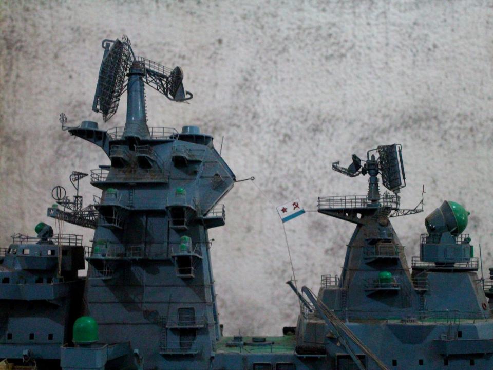 military objects inside balaklava naval base