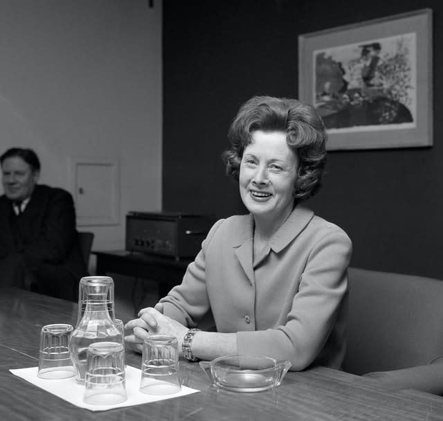 Barbara Castle – First Woman Minister of Transport – London