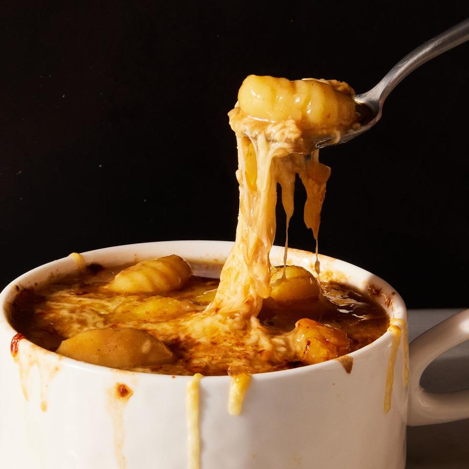 French Onion Gnocchi Soup