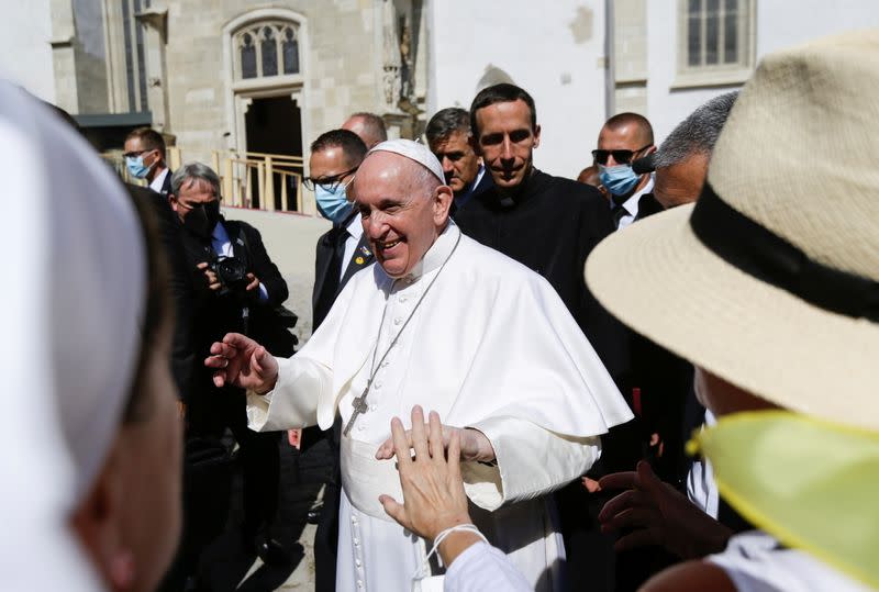 Pope Francis visits Slovakia