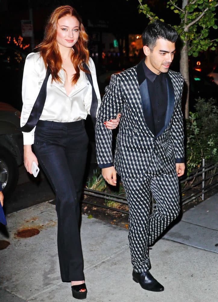 Sophie Turner and Joe Jonas (November 2017)