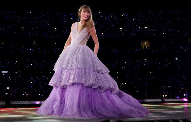 <p>Graham Denholm/TAS24/Getty</p> Taylor Swift