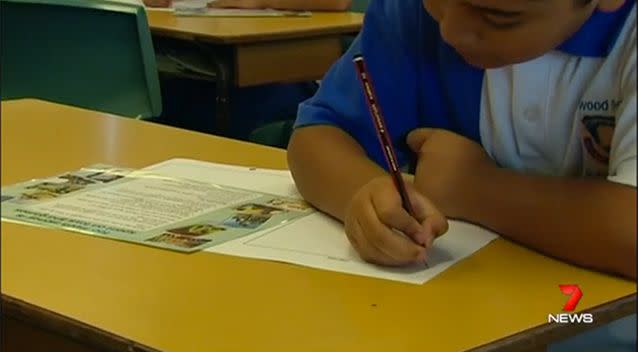 The Board of Studies said 90 per cent of home-schooled children had not undergone NAPLAN testing between 2008 and 2013. Photo: 7 News