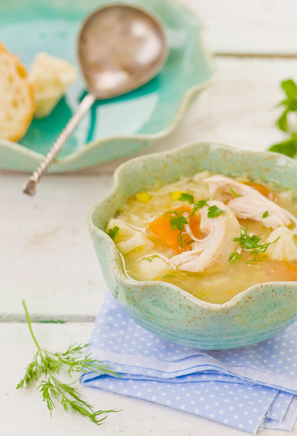 夏天清爽食譜：低脂蔬菜湯（示意圖/Getty Image）