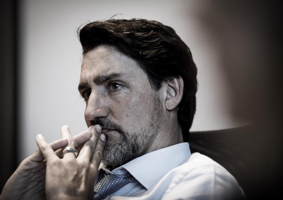 Justin Trudeau is shown in this recent handut image provided by his official photographer, Adam Scotti. Trudeau is sporting a new, more serious look to go with his more businesslike approach to being prime minister. THE CANADIAN PRESS/HO-Adam Scotti *MANDATORY CREDIT*