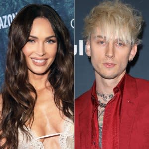 Megan Fox and Machine Gun Kelly Have Matching 'Bloody Valentine' Manicures