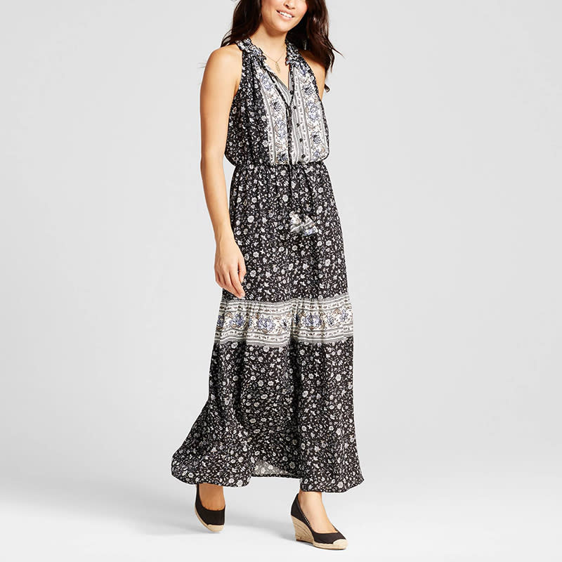 <p><a rel="nofollow noopener" href="http://rstyle.me/n/cqdxtzjduw" target="_blank" data-ylk="slk:Knox Rose Floral Print Button Front Maxi Dress;elm:context_link;itc:0;sec:content-canvas" class="link ">Knox Rose Floral Print Button Front Maxi Dress</a>, $30</p> <p> <strong>Related Articles</strong> <ul> <li><a rel="nofollow noopener" href="http://thezoereport.com/fashion/style-tips/box-of-style-ways-to-wear-cape-trend/?utm_source=yahoo&utm_medium=syndication" target="_blank" data-ylk="slk:The Key Styling Piece Your Wardrobe Needs;elm:context_link;itc:0;sec:content-canvas" class="link ">The Key Styling Piece Your Wardrobe Needs</a></li><li><a rel="nofollow noopener" href="http://thezoereport.com/beauty/skincare/salma-hayek-antiaging-scrub-video/?utm_source=yahoo&utm_medium=syndication" target="_blank" data-ylk="slk:Salma Hayek's Favorite Antiaging Trick Will Cost You Almost Nothing;elm:context_link;itc:0;sec:content-canvas" class="link ">Salma Hayek's Favorite Antiaging Trick Will Cost You Almost Nothing</a></li><li><a rel="nofollow noopener" href="http://thezoereport.com/living/wellness/marriage-affect-on-health-study/?utm_source=yahoo&utm_medium=syndication" target="_blank" data-ylk="slk:Marriage Isn't As Good For You As It Used To Be, Study Says;elm:context_link;itc:0;sec:content-canvas" class="link ">Marriage Isn't As Good For You As It Used To Be, Study Says</a></li> </ul> </p>