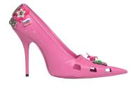 <p>Balenciaga gave us platform Crocs in 2017, in 2018, the fashion house followed up with Barbie-inspired Croc heels. The pumps even included Balenciaga's high fashion take on Croc's kitschy, kid-friendly pins. And strangely enough, I <a rel="nofollow noopener" href="https://www.harpersbazaar.com/fashion/trends/a22498058/balenciaga-croc-high-heels/" target="_blank" data-ylk="slk:really kind of wanted;elm:context_link;itc:0;sec:content-canvas" class="link ">really kind of wanted</a> a pair? </p>