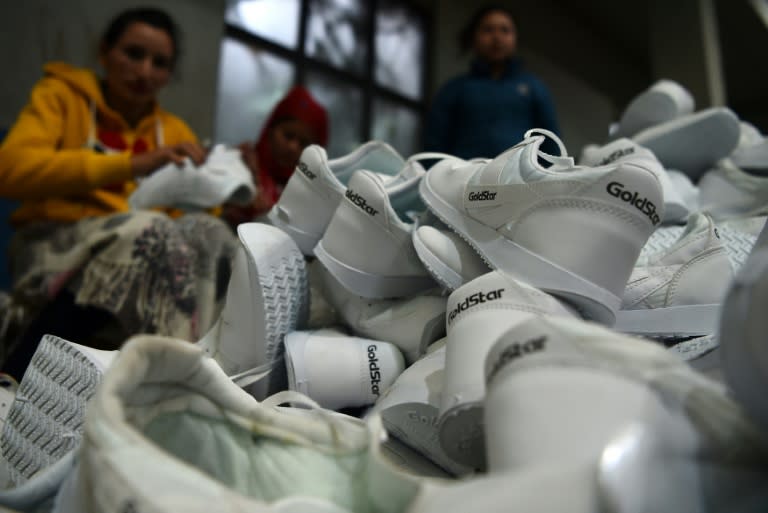 Long maligned as the footwear of choice for Nepal's Maoist guerillas, Goldstar sneakers are undergoing a revival in the Himalayan nation -- fast becoming a must-have hipster accessory