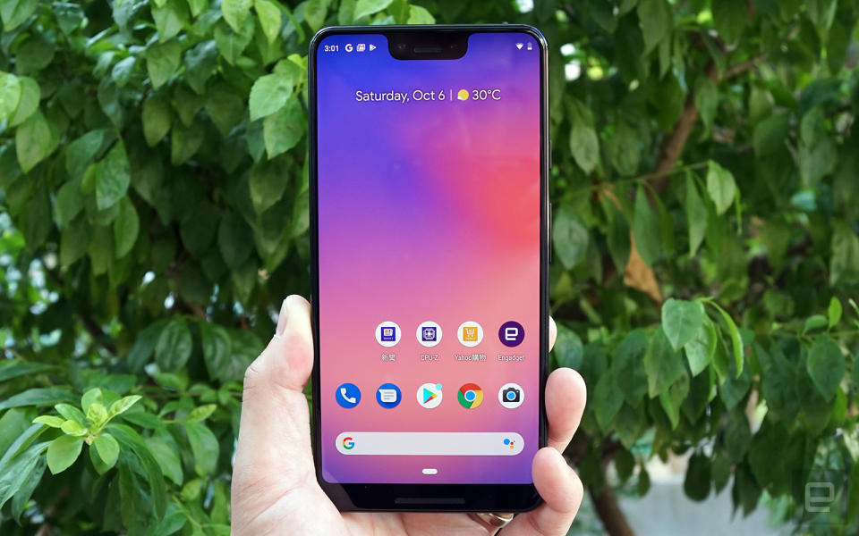 The deep notch on the Pixel 3 XL isn't a huge surprise. It was first revealed