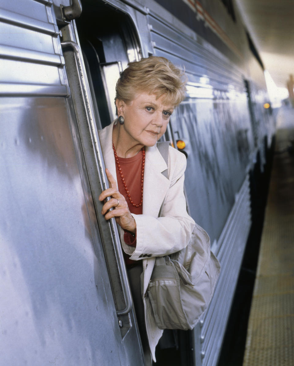 MURDER, SHE WROTE: SOUTH BY SOUTHWEST -- Pictured: Angela Lansbury as Jessica Fletcher -- (Photo by: Randy Marcus/NBCU Photo Bank/NBCUniversal via Getty Images via Getty Images)