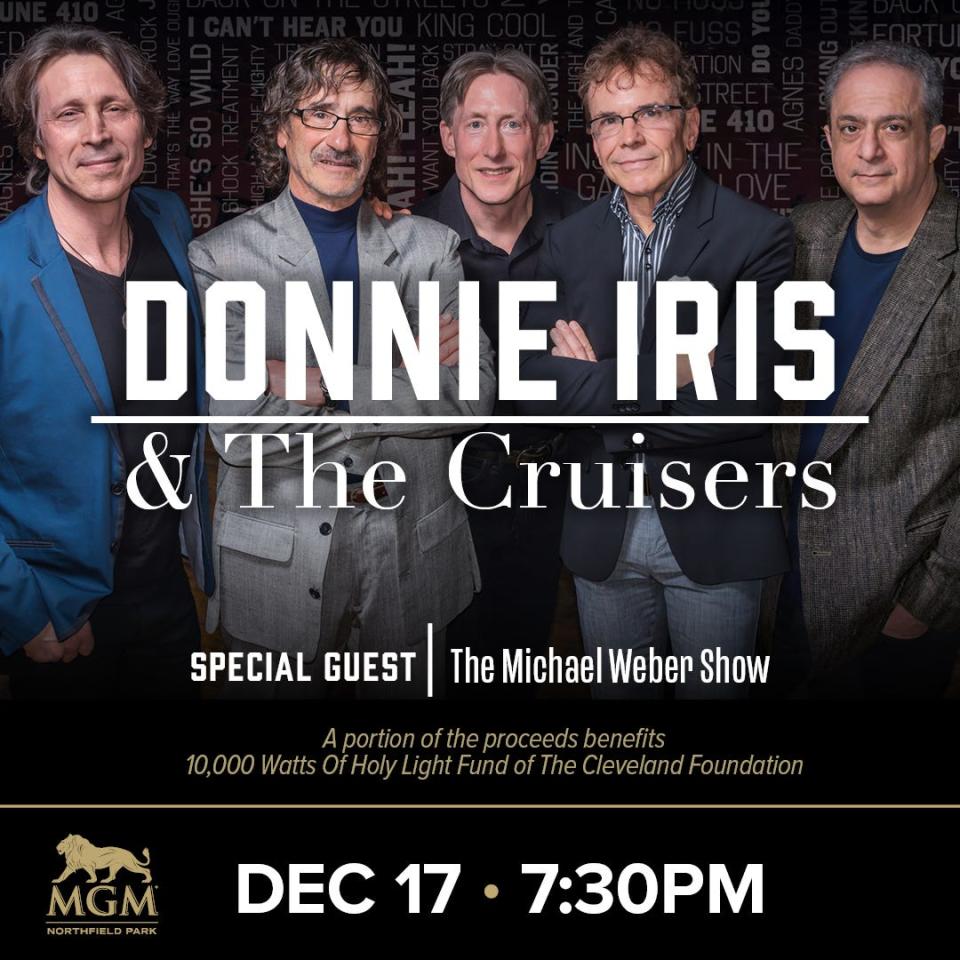 Joe Vitale and Joe Vitale Jr. will be performing on Saturday night with Donnie Iris & The Cruisers at MGM Northfield Park.