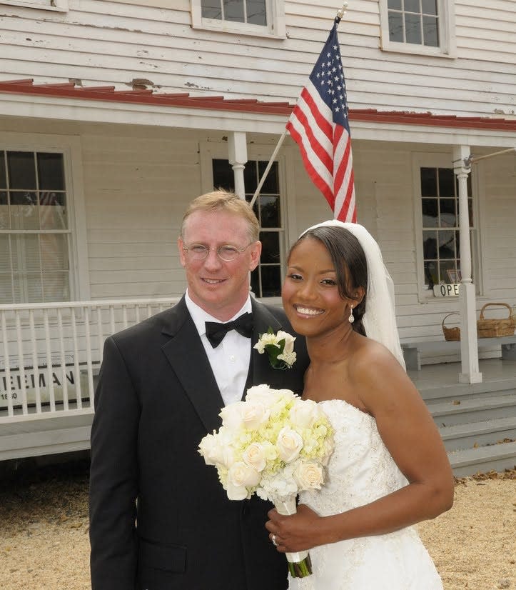 Howie and Serena Liebengood in Vienna, Virginia, in October 2011.