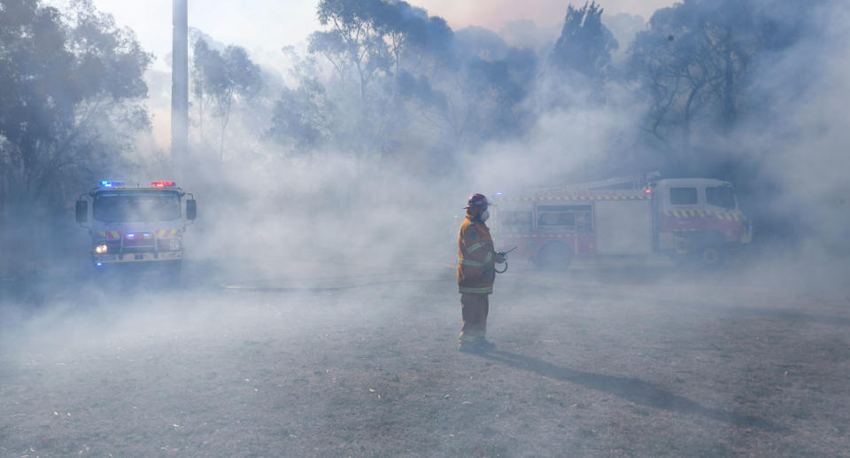 Fire fighters have begun to gain an upper hand on some of the blazes. Source: AAP