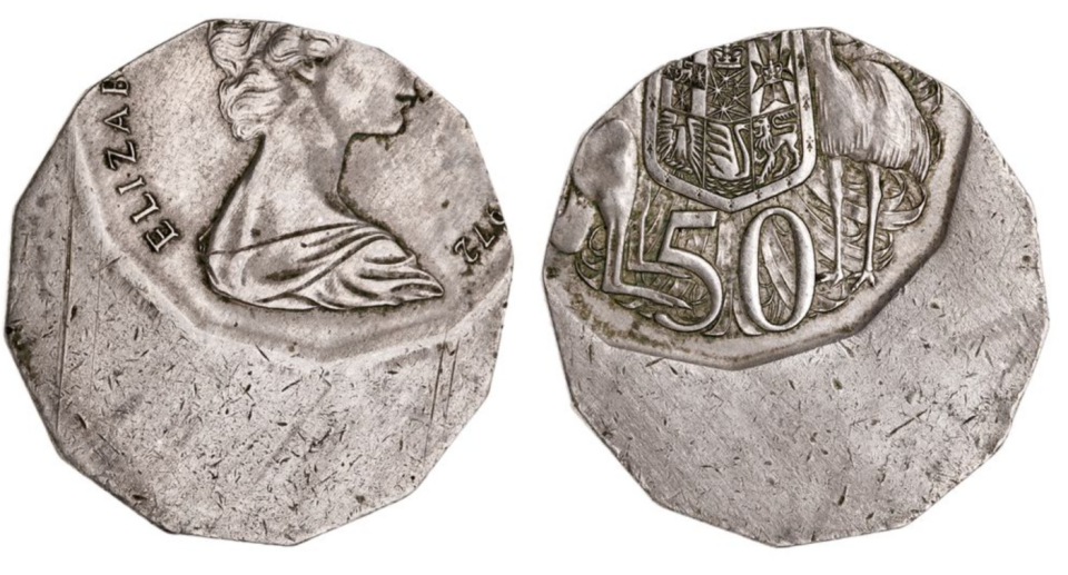 Rare 50 cent coin