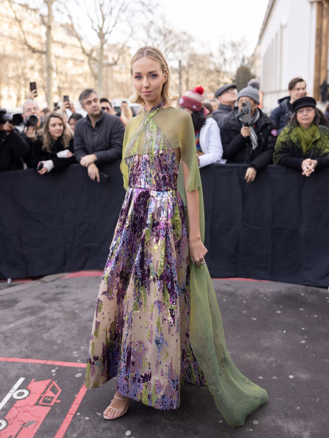 paris, france january 24 princess maria chiara of bourbon two sicilies attends the elie saab haute couture springsummer 2024 show as part of paris fashion week on january 24, 2024 in paris, france photo by arnold jerockigetty images