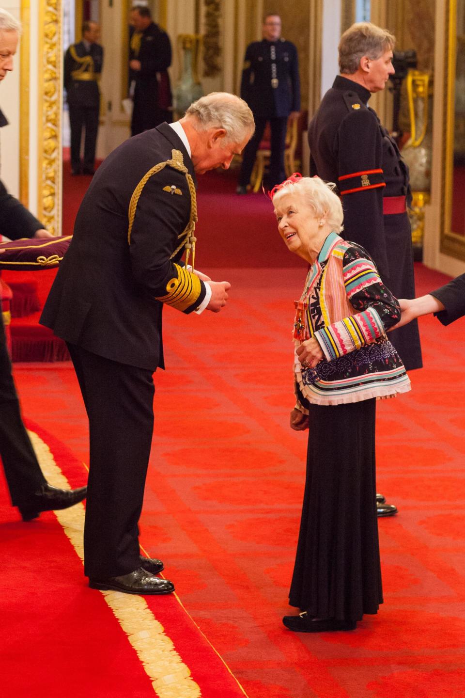 Honour: Whitfield was made a Dame in November last year (Dominic Lipinski/PA)