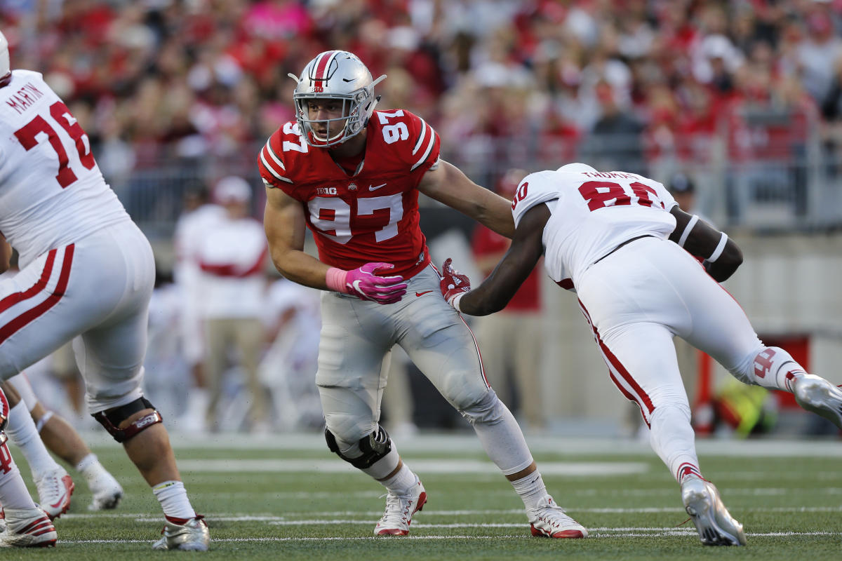 In Place of a Suspended Joey Bosa, Ohio State's Sam Hubbard Comes Into His  Own Against Virginia Tech