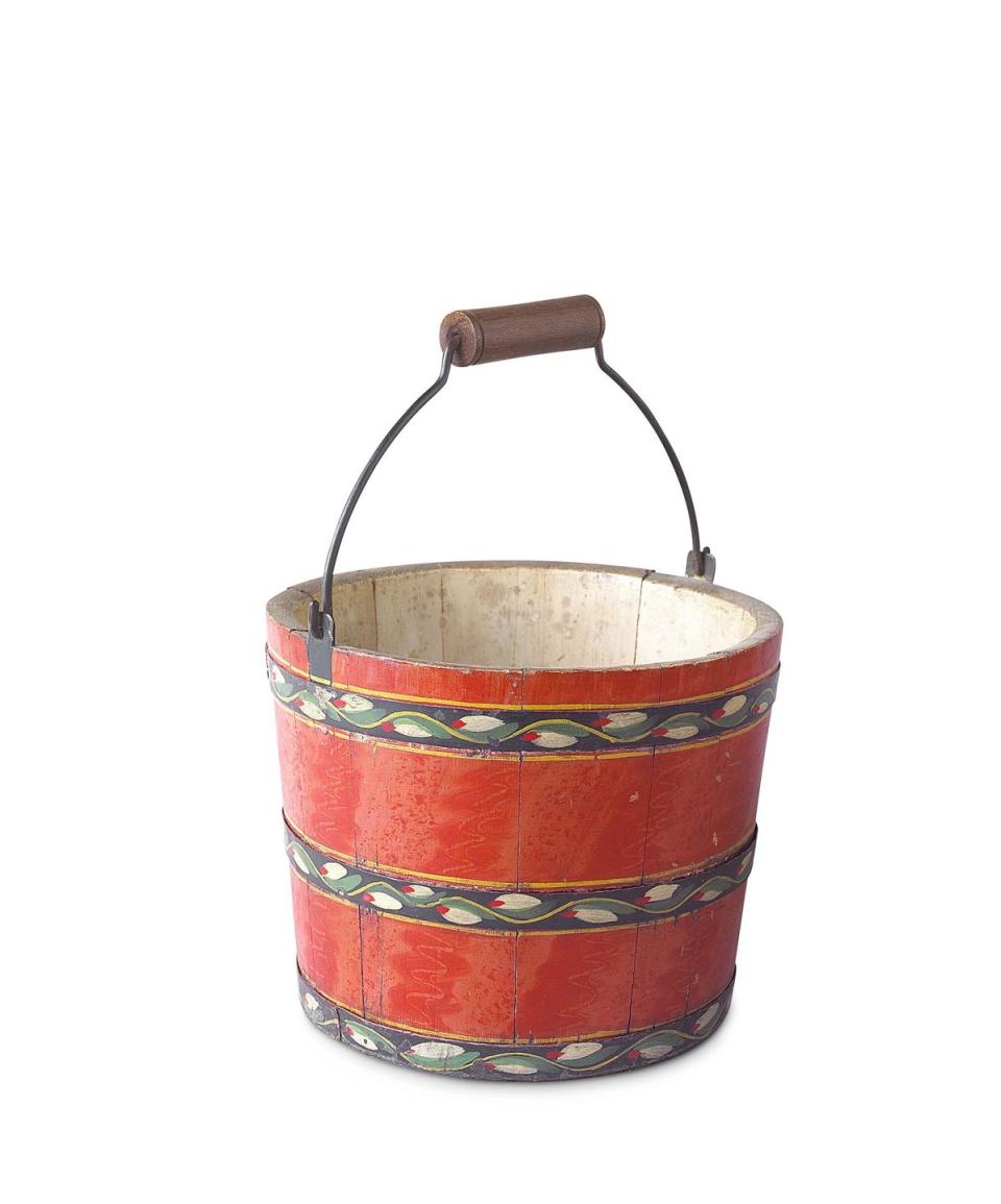 19th-Century Lehnware Bucket