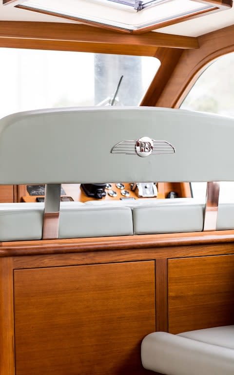 Design details aboard the New South Wales-made Palm Beach 55